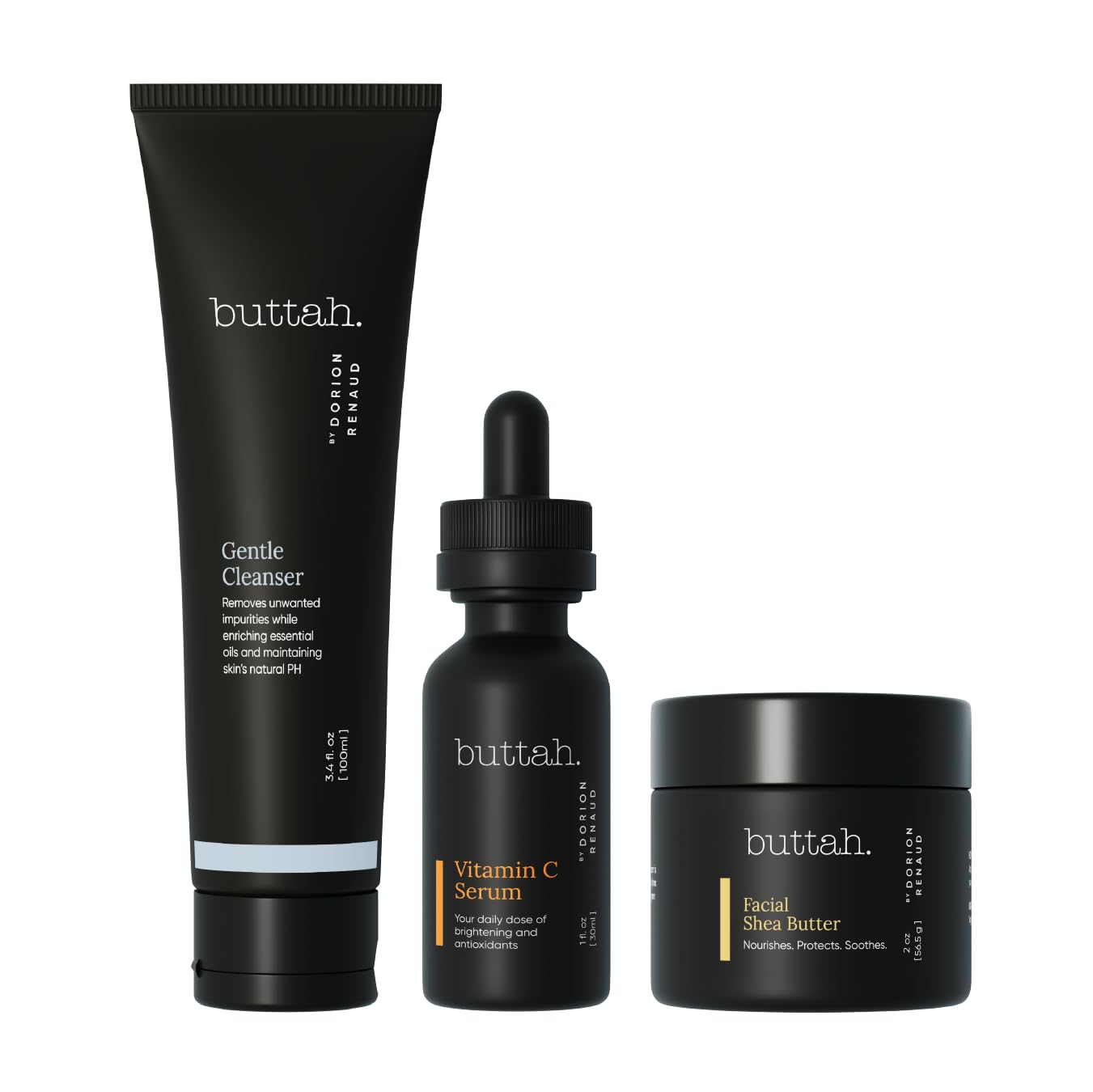 Buttah Skin Shea Butter Jar: deep hydration for melanin-rich skin.