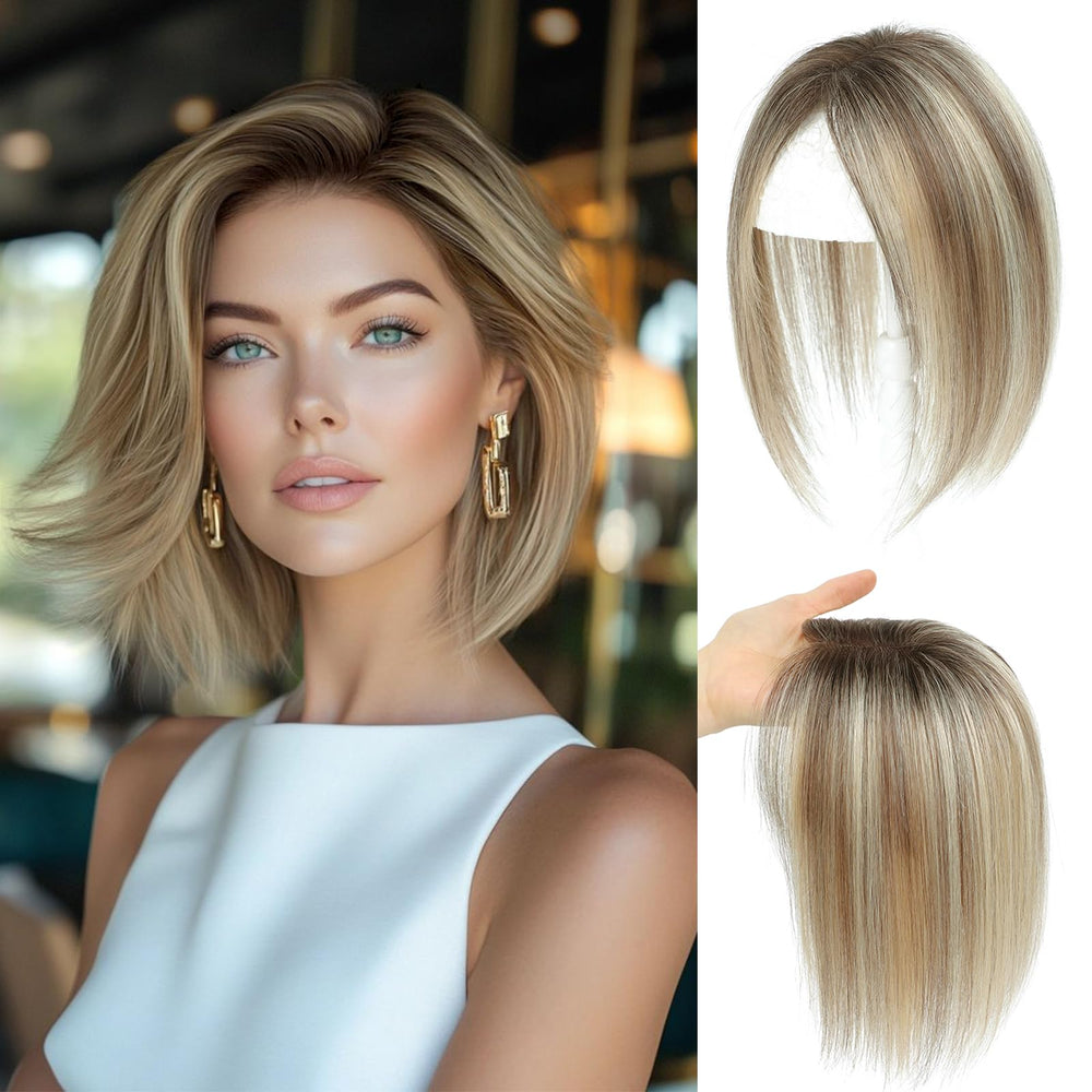 BUTYWAY hair topper clip-in middle-part offers secure daily wear and instant volume.