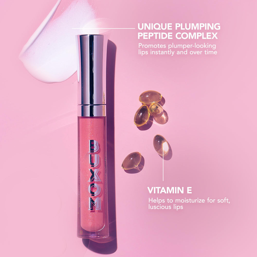 BUXOM Dolly includes vitamins A and E for moisture.