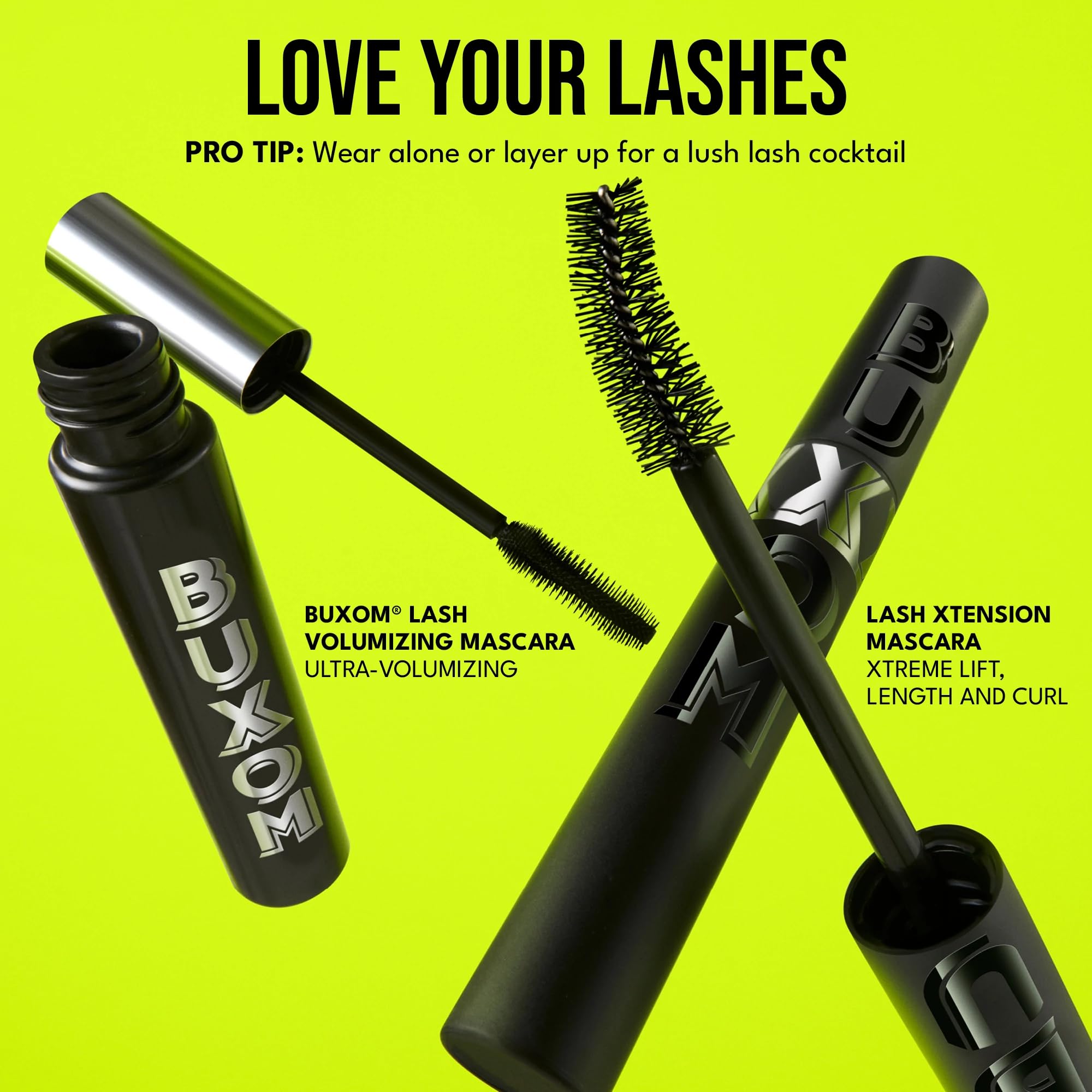 Buxom Lash Xtension Lift Mascara comfortable wear throughout the day.