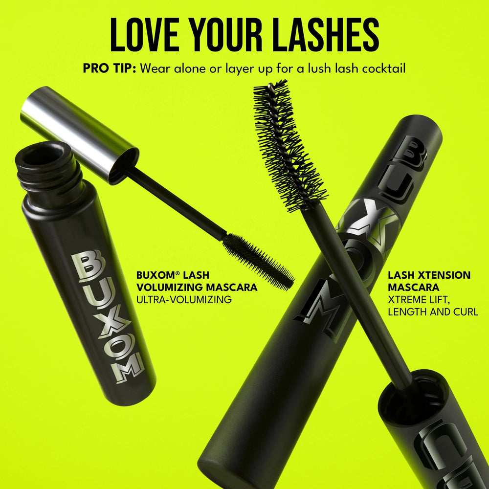 Buxom Lash Xtension Lift Mascara comfortable wear throughout the day.