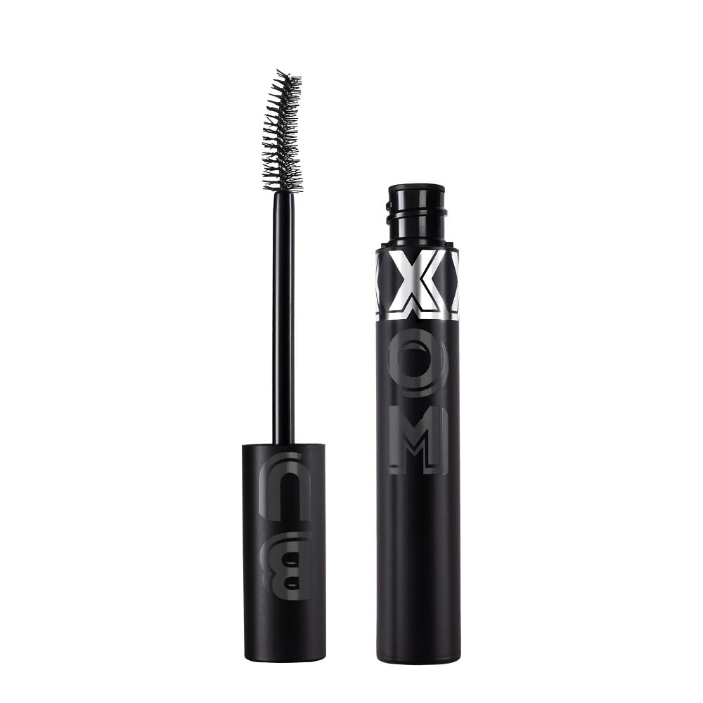 Buxom Lash Xtension Lift Mascara tube-application close-up for long-lasting curl.