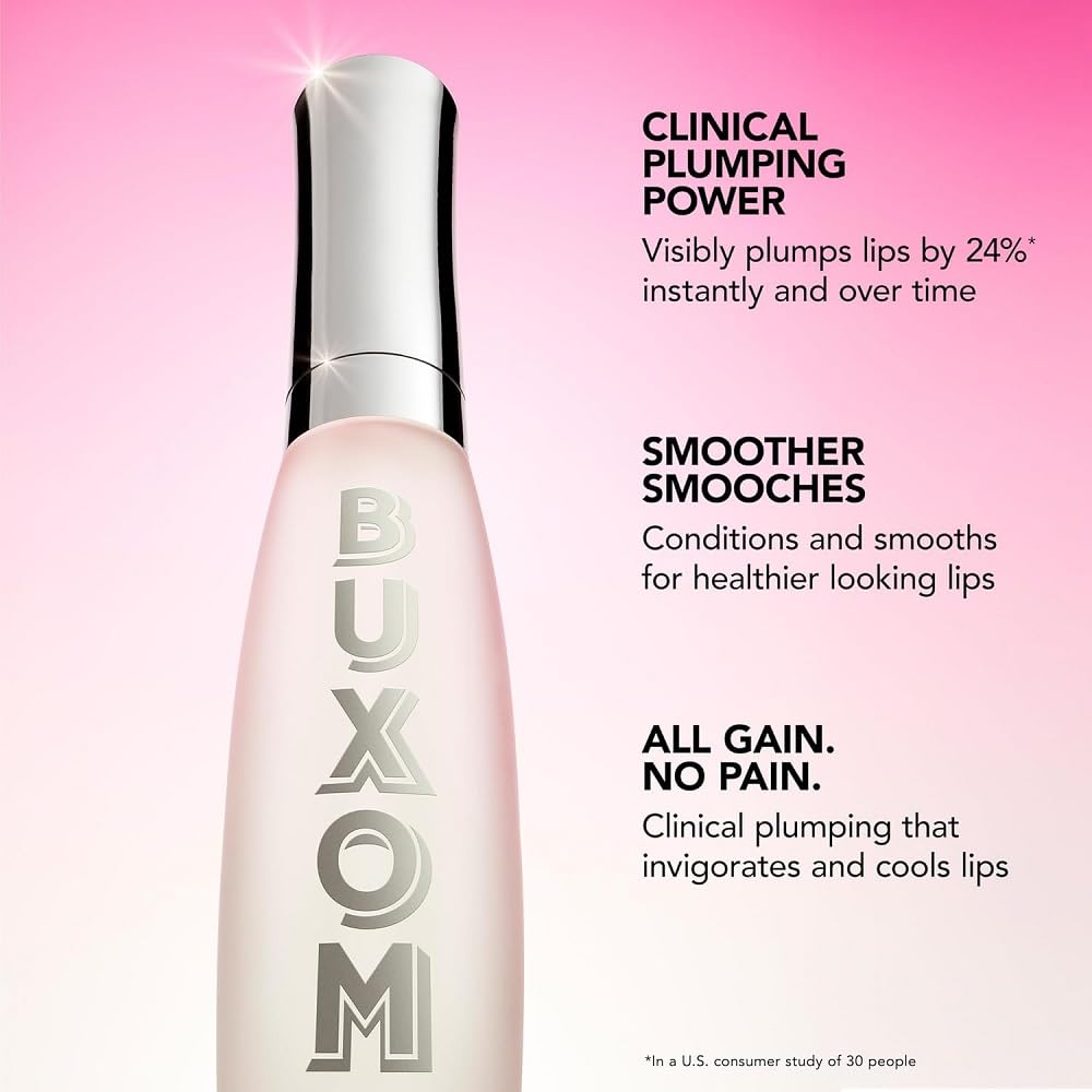 Buxom Plump Shot 5 multi-chrome shades deliver high-shine color-shift finishes