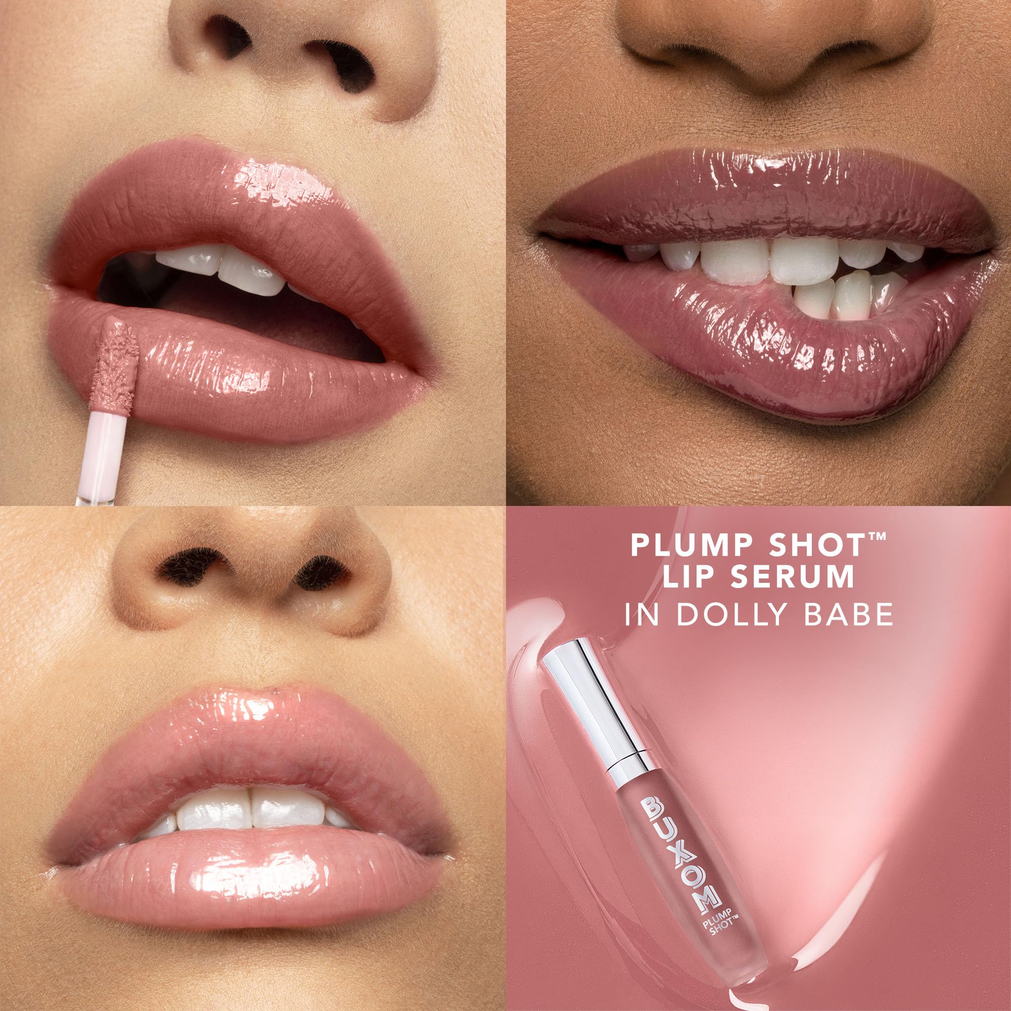 Buxom Plump Shot Lip Serum cooling tingle demonstrates comfortable wear