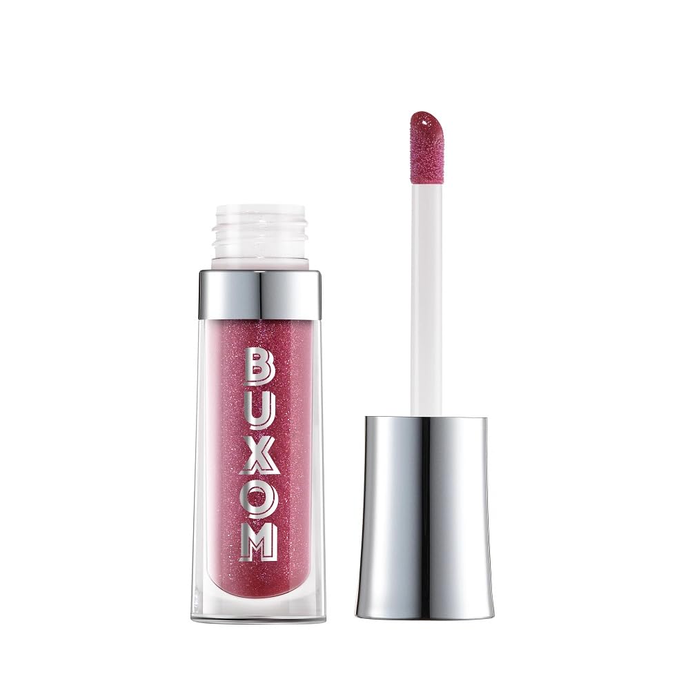 Buxom Plump Shot Peptides Lip Serum compact packaging ideal for travel.