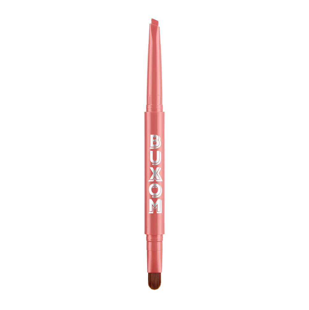 BUXOM Power Line Plumping Lip Liner Rich Rose pencil tip defines lips with long-lasting color.