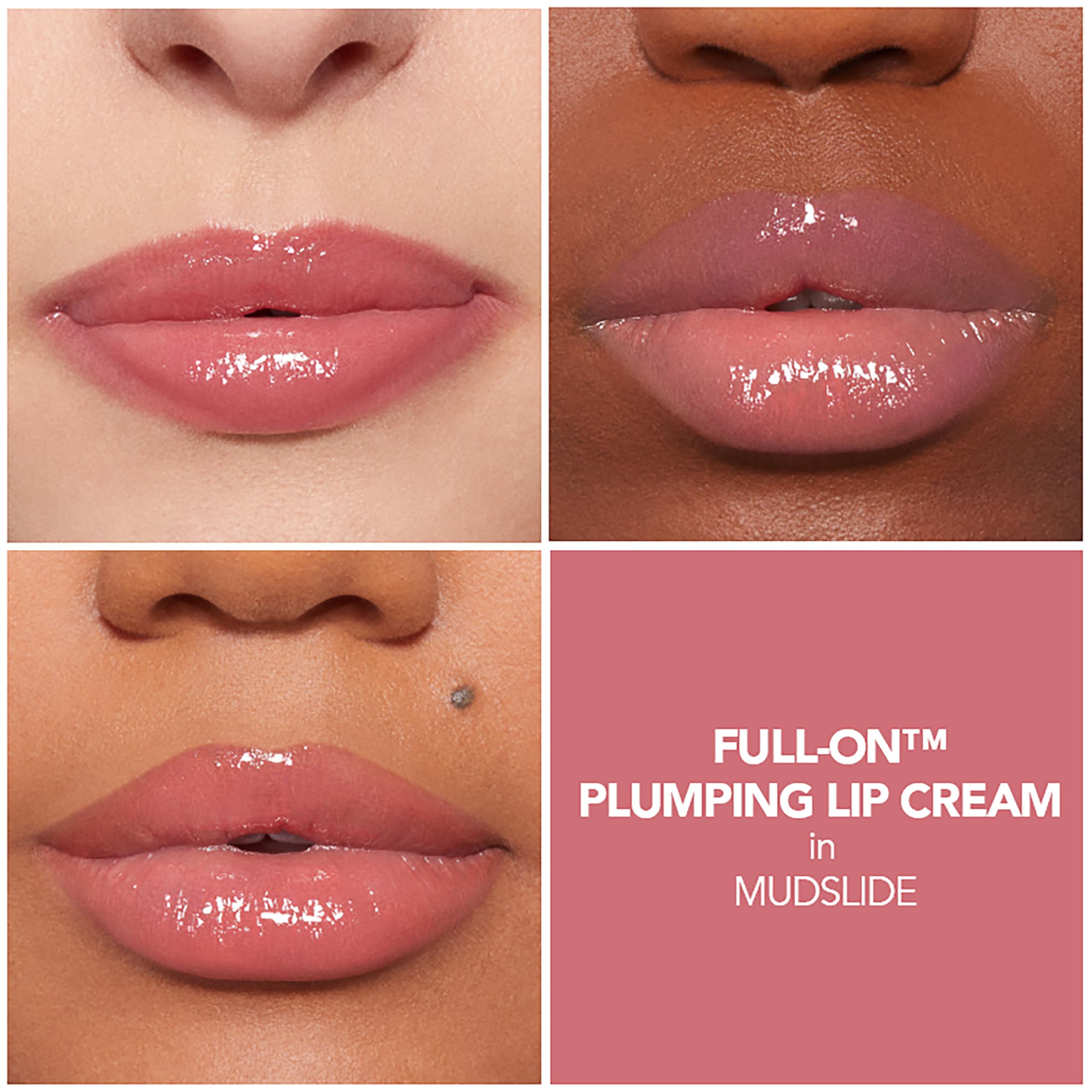 Close-up of mini trio on vanity for everyday lip routine.