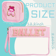 BuyCard chenille patch bag adds playful personalization and gifting appeal.