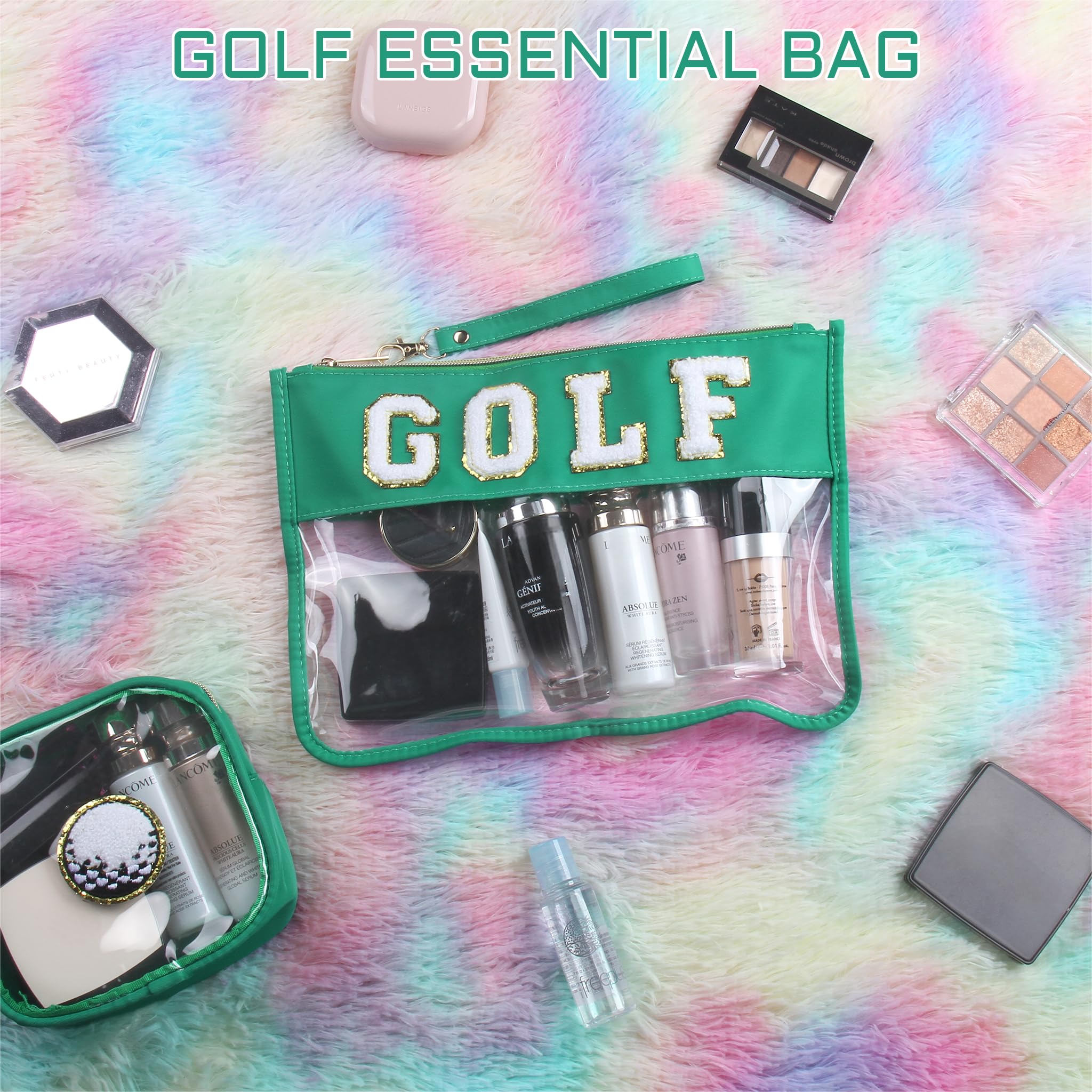 BuyCard portable toiletry storage bag keeps cosmetics secure on unplanned adventures.