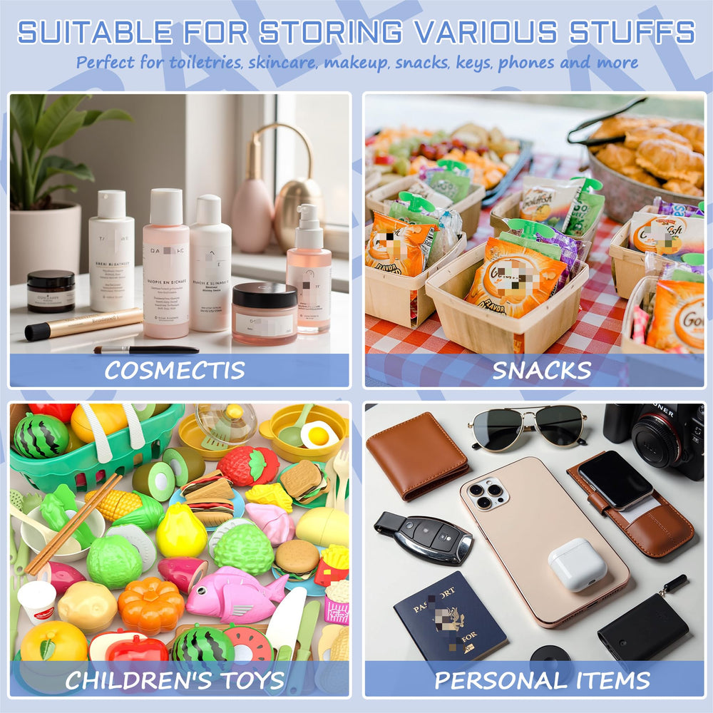 BuyCard volleyball makeup essentials storage for on-the-go routines.