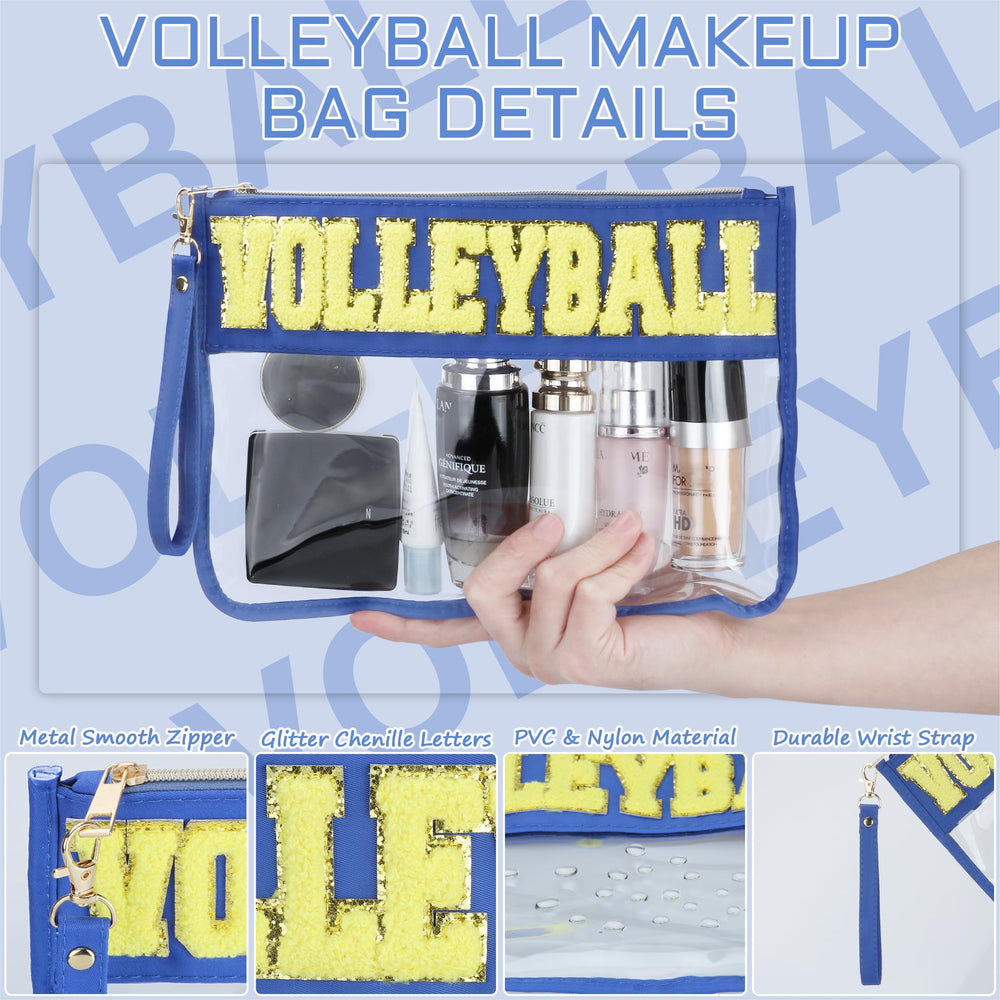 BuyCard volleyball multifunctional travel pouch helps organize essentials on trips.
