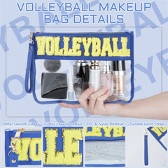 BuyCard volleyball multifunctional travel pouch helps organize essentials on trips.