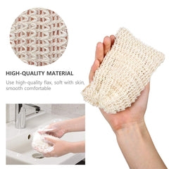 BUYGOO natural sisal fiber exfoliating texture for skin-friendly cleaning.