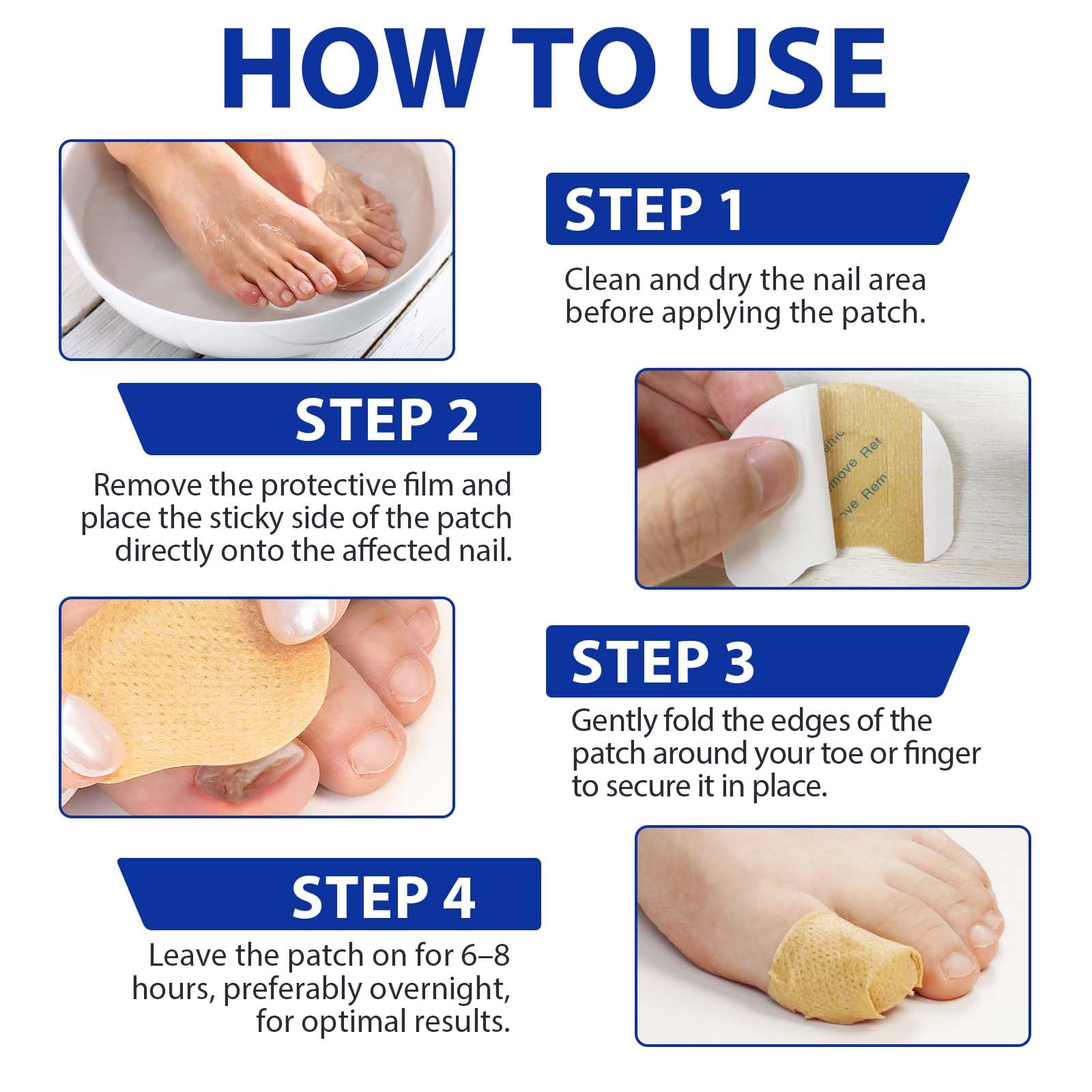 Hydrating cuticle care patches from Buyourtaste support soft, supple nails.