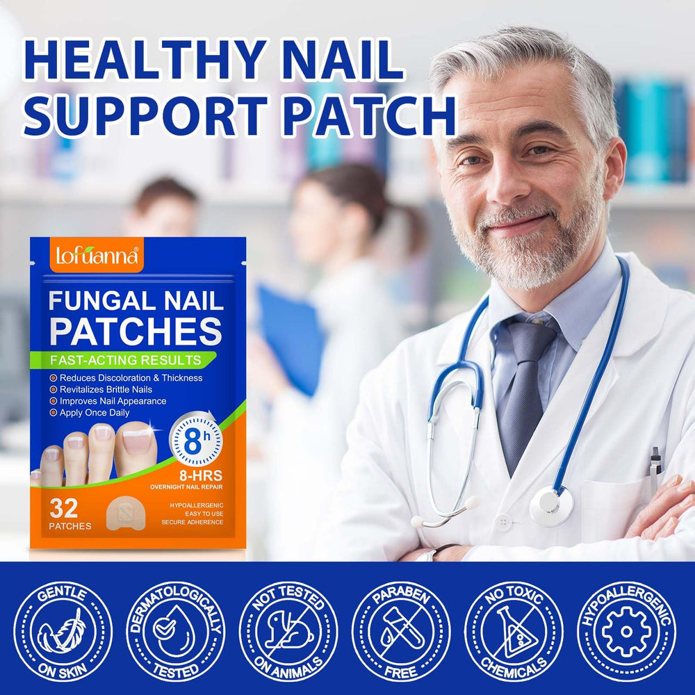 Buyourtaste nighttime nail care patches for restful targeted repair.