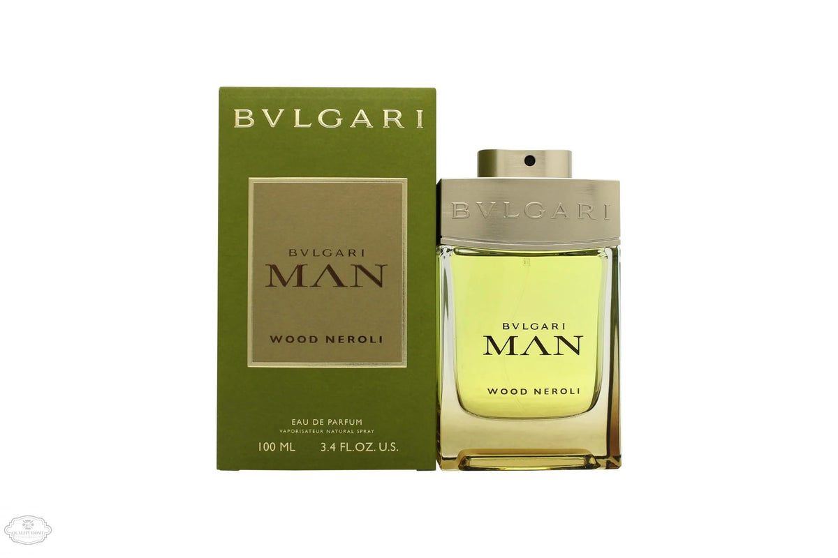 BVLGARI Bvlgari Man Wood Neroli EDP spray bottle ready for casual daytime wear.