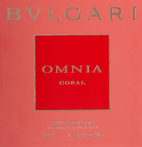 BVLGARI Omnia Coral EDT cap close-up shows premium design for everyday elegance