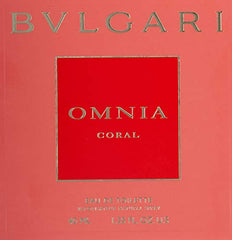 BVLGARI Omnia Coral EDT cap close-up shows premium design for everyday elegance