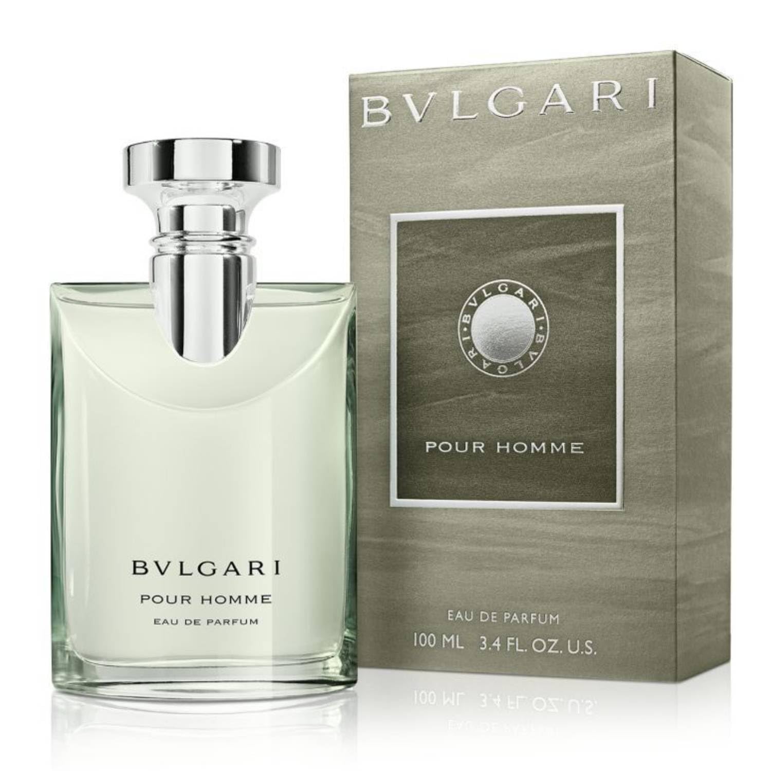 BVLGARI Pour Homme EDP bottle front view with refined masculine scent for daily confidence.