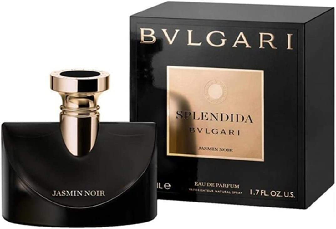 BVLGARI Splendida Jasmin Noir amber-hued bottle evokes warm evenings and lingering sillage.