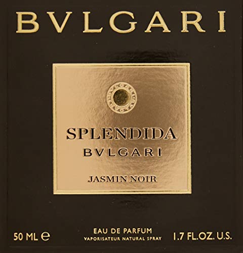 BVLGARI Splendida Jasmin Noir on display conveys sophistication for date nights.