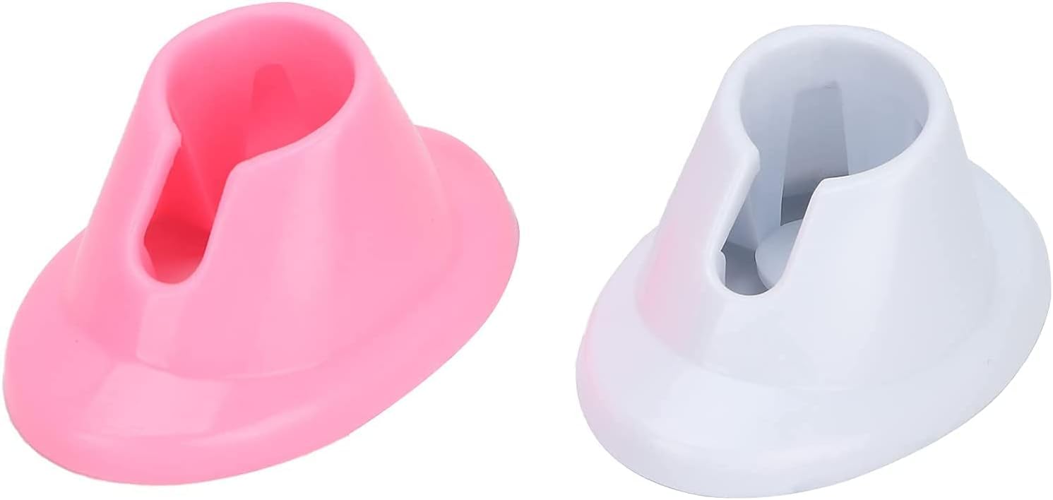 BWESOO soft rubber nail polish bottle holder stand with non-slip base for stable nail art