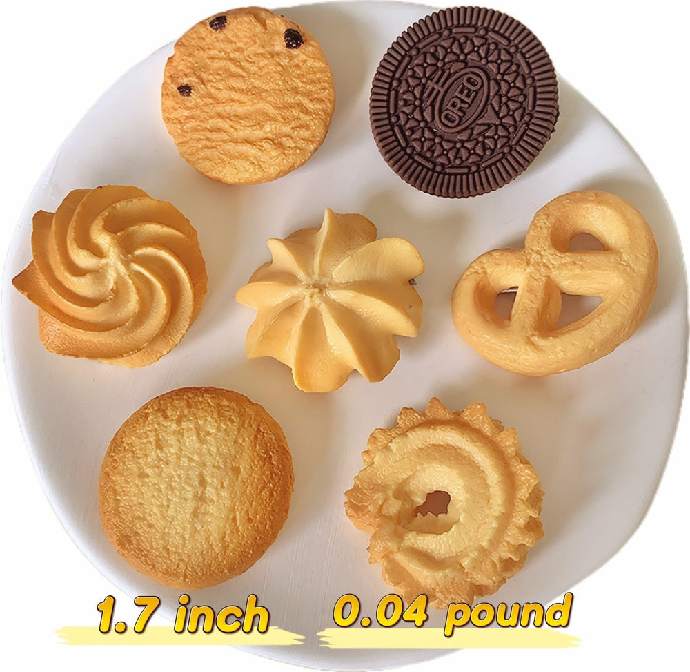 BXBibxiy cookie hair clips set7 backpack decor adds playful flair for kids