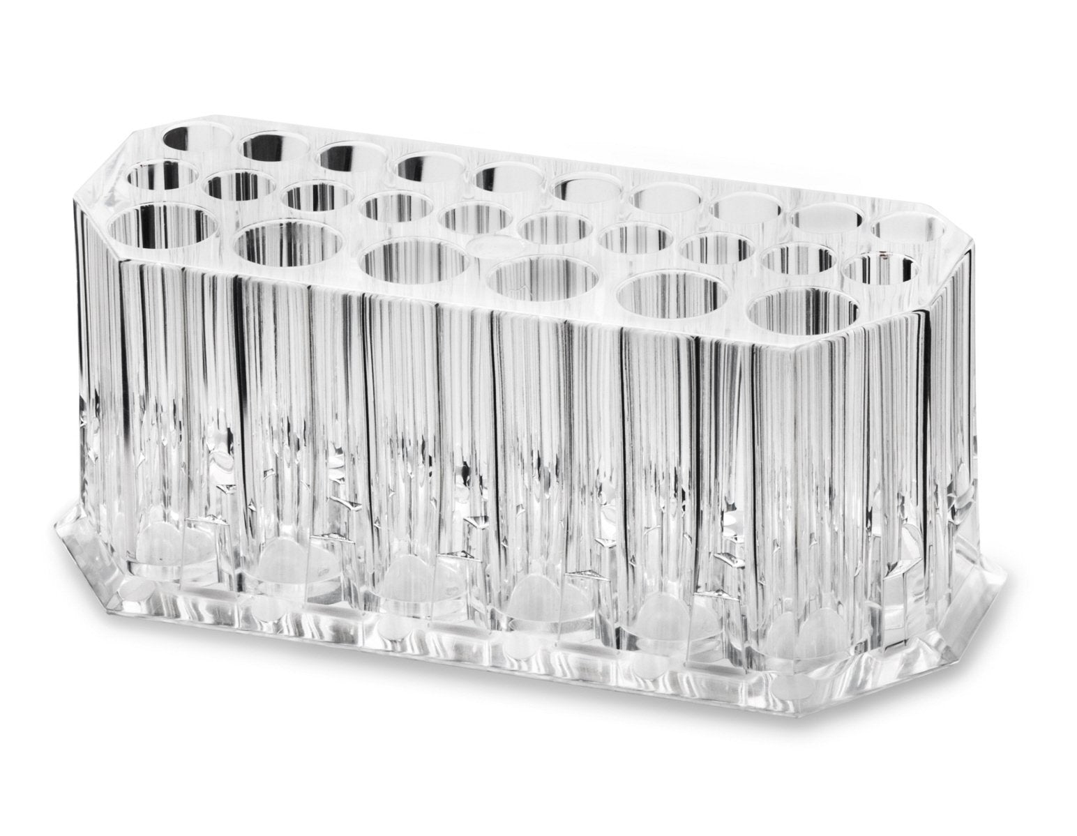 BY ALEGORY compact makeup storage keeps vanity surfaces tidy and accessible