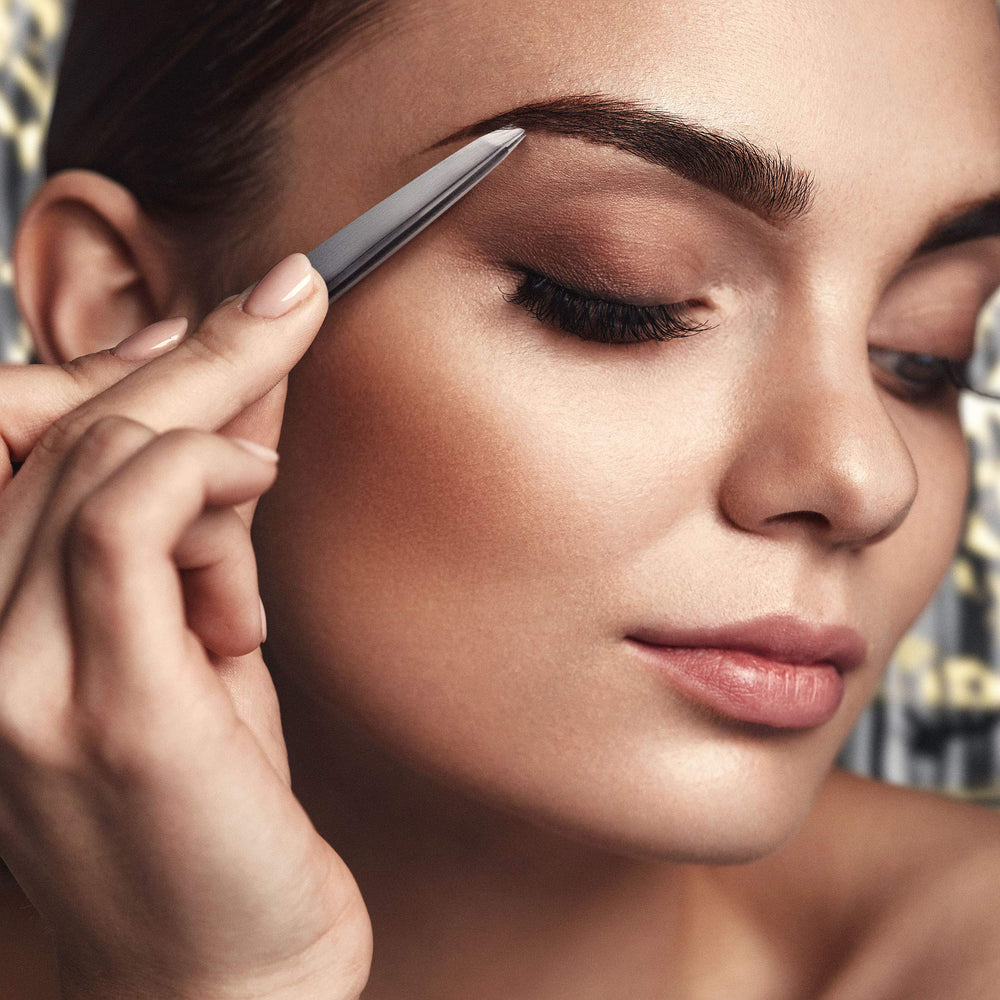 By MILLY brow and facial hair tweezers for precise shaping