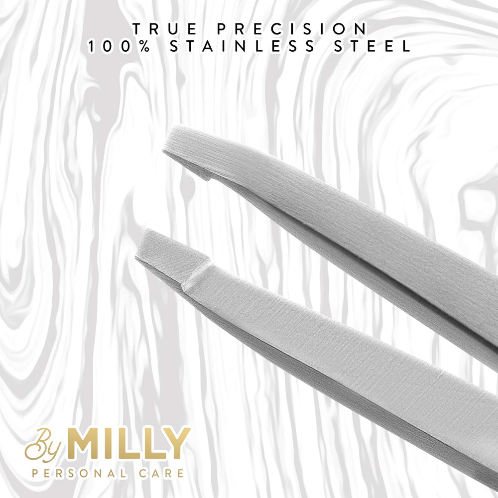 By MILLY ergonomic grip tweezers for comfortable daily use