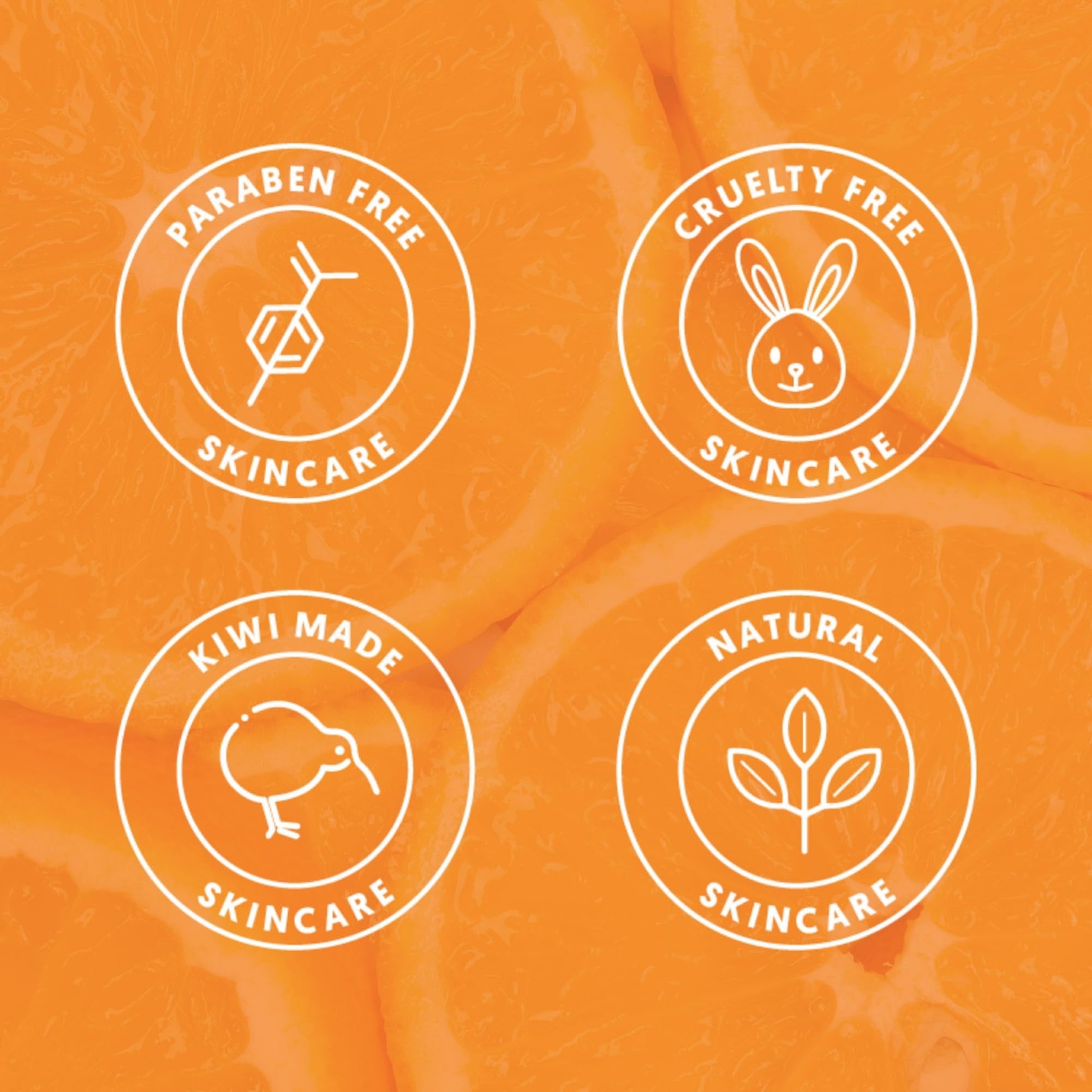 By Nature ingredients label close-up communicates natural actives and clean beauty promise