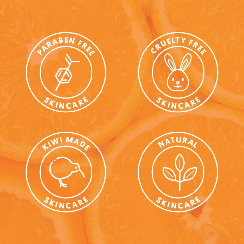 By Nature ingredients label close-up communicates natural actives and clean beauty promise