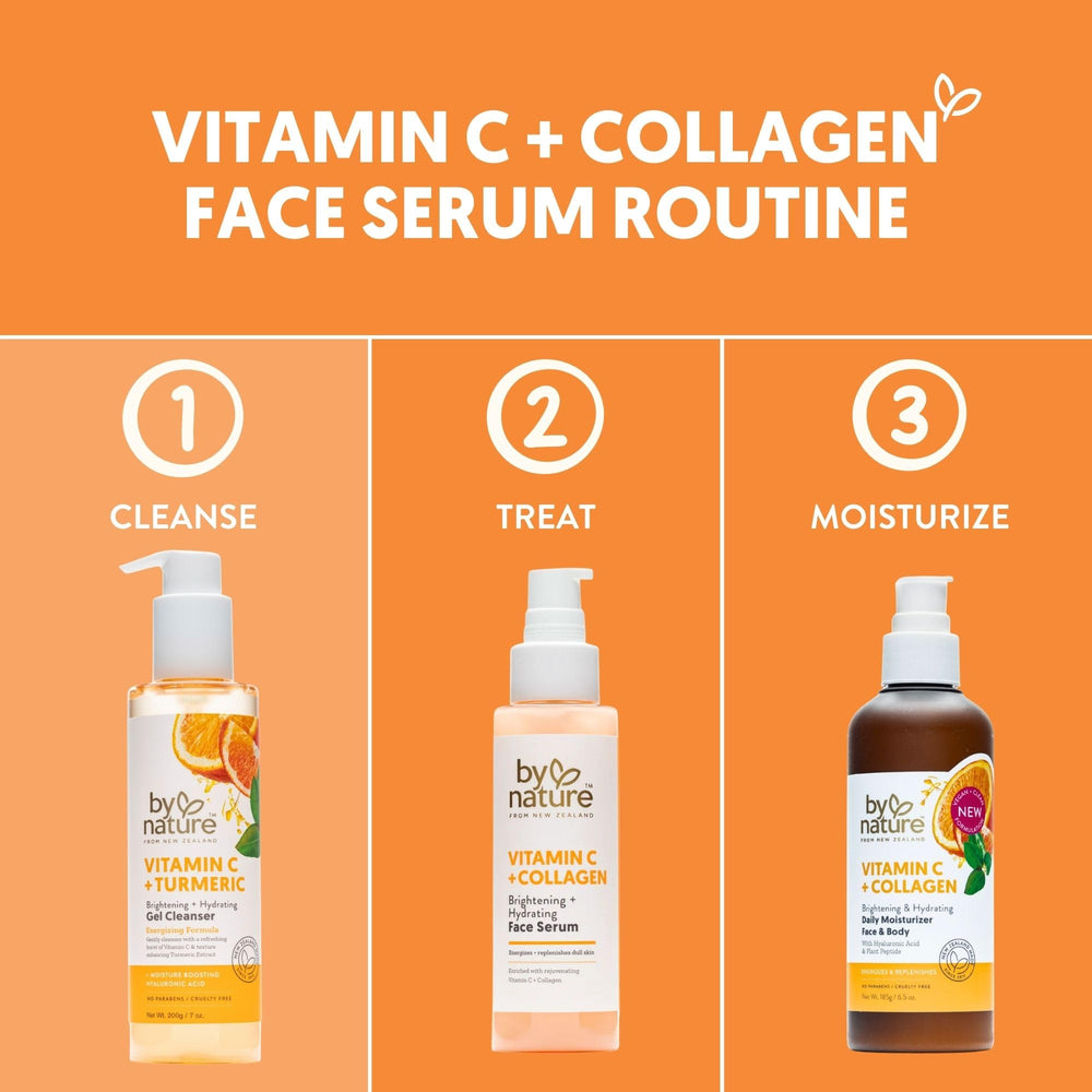 By Nature Turmeric extract closeup suggests tone-evening and a revitalized complexion.