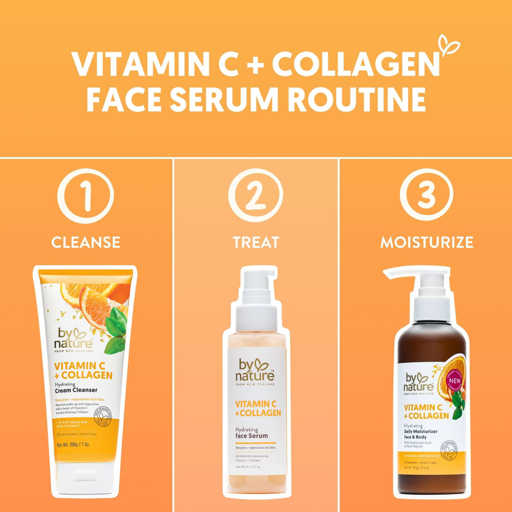 By Nature oily-skin-friendly application showing balanced hydration