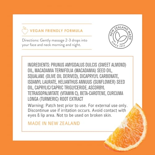 By Nature vitamin C oil amber bottle close-up highlighting brightening vitamin C benefits