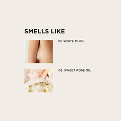 By Rosie Jane Rosie perfume rose-note close-up highlights soft floral notes