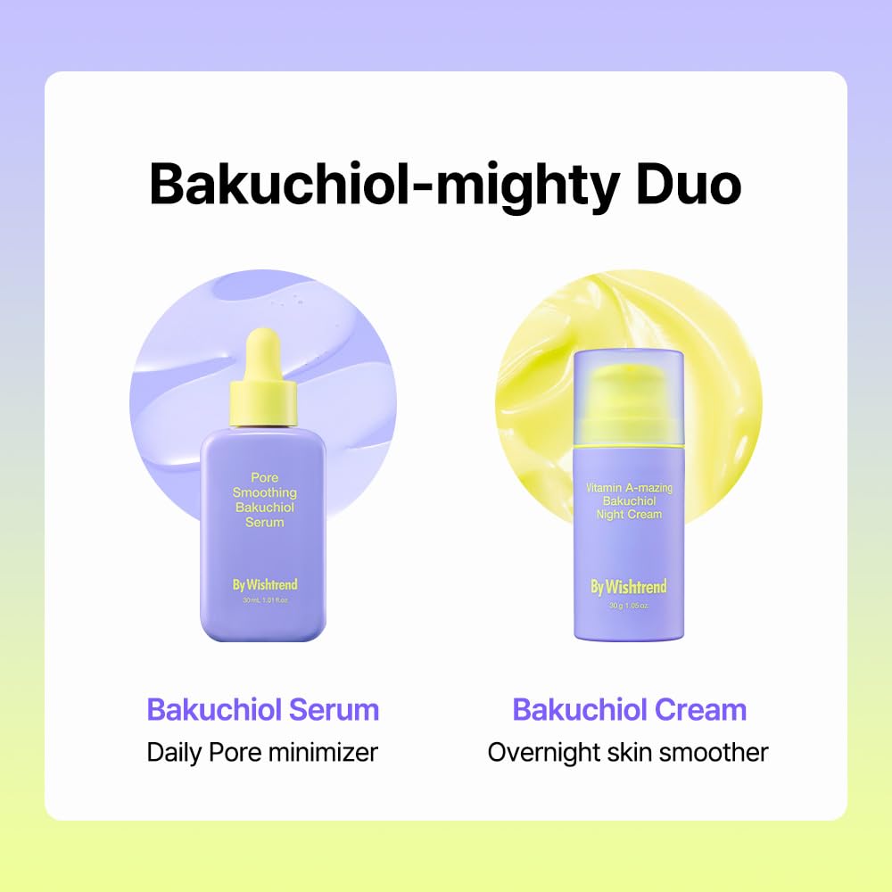 BY WISHTREND Vitamin A-mazing Bakuchiol Night Cream skin overnight renewal potential.