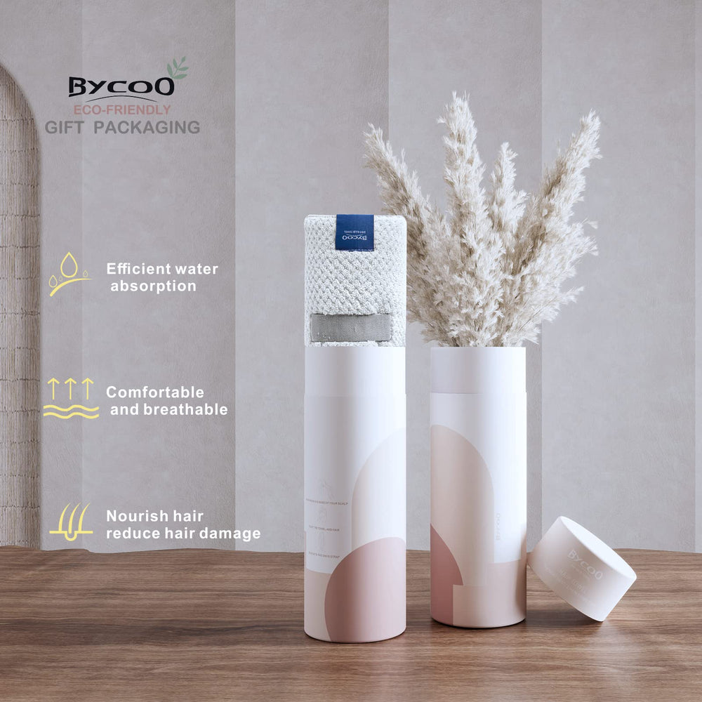 BYCOO family-friendly microfiber towel reduces waste with long-lasting use