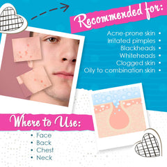 Bye Bye Blemish pink sediment close-up showing active ingredients for pore care.