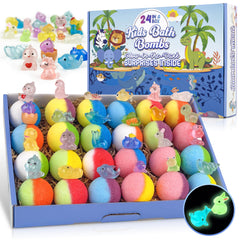 BYGGVIR bath bombs kids 24pc pack add colorful fun to bath time