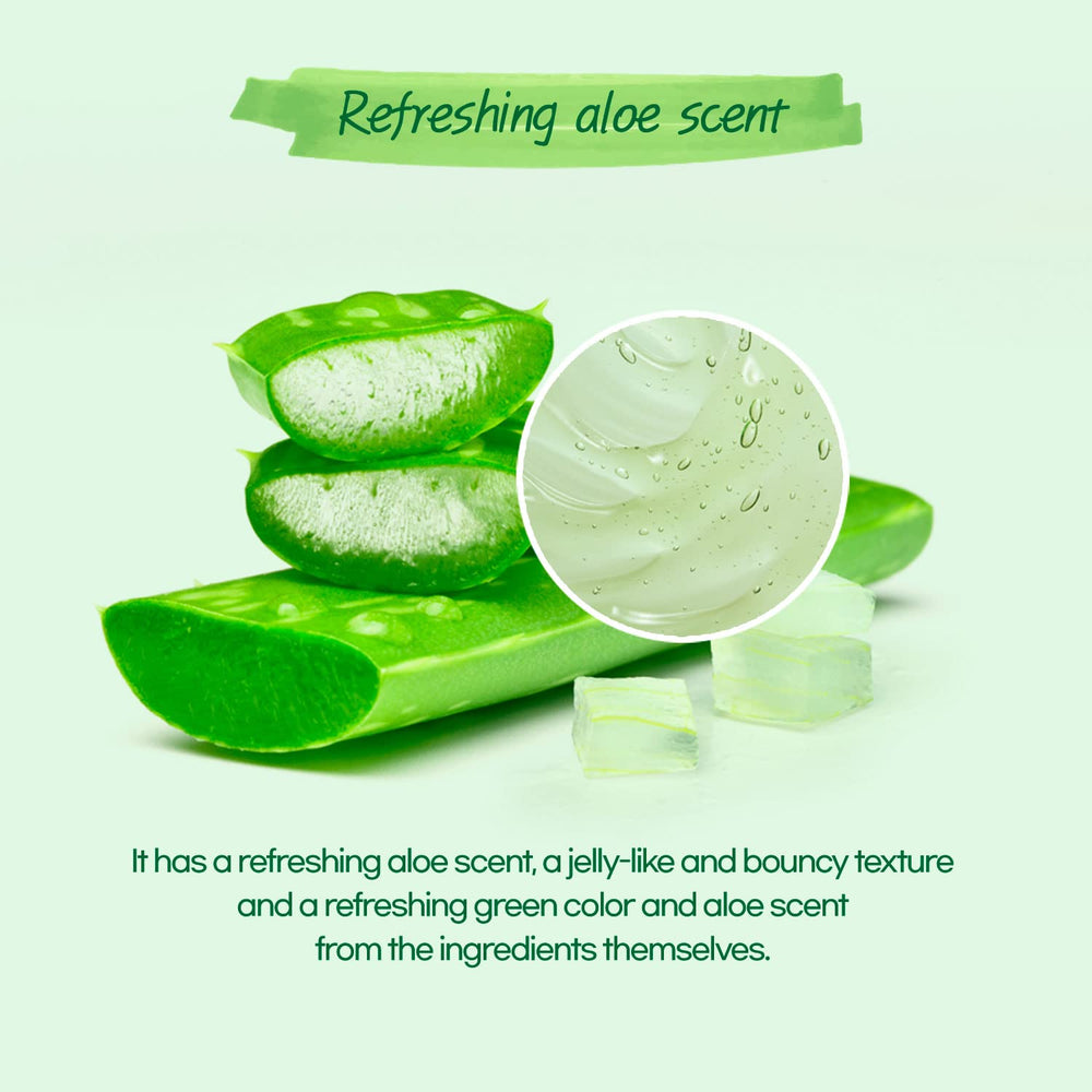 by.H made-in-korea aloe vera gel packets underline quality.