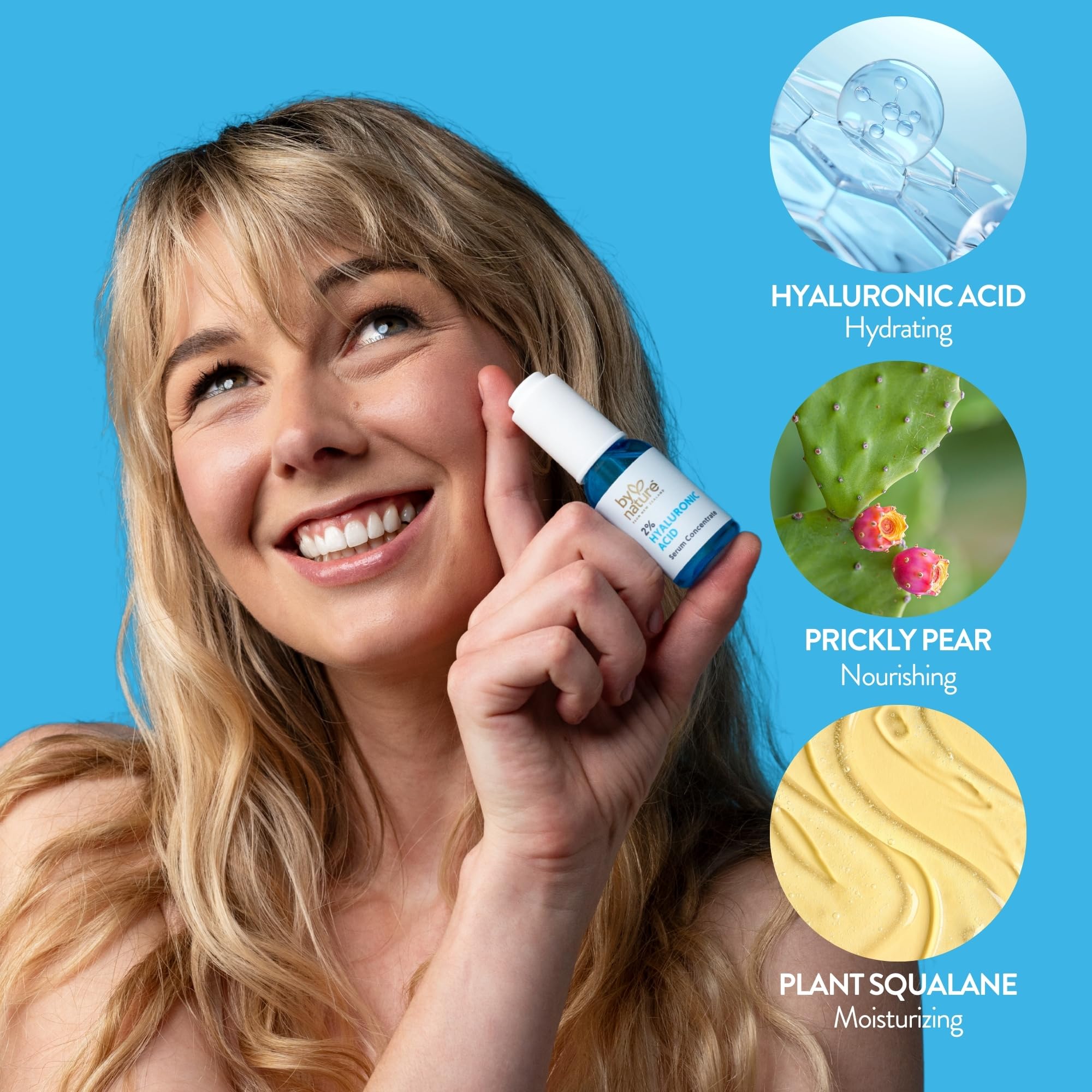 By Nature cruelty-free logo indicates ethical skincare options.