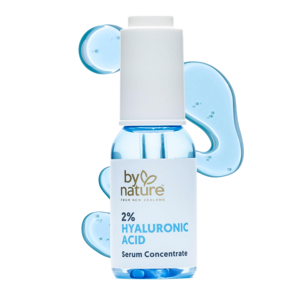 By Nature New Zealand origin branding signals high-quality skincare ingredients.