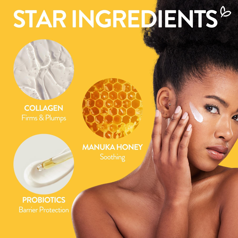 By Nature cream on the hand demonstrates a smooth, daily-use texture.