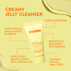 BYOMA So Bright Set ceramide moisturizer jar helps lock in moisture for barrier-supporting hydration.