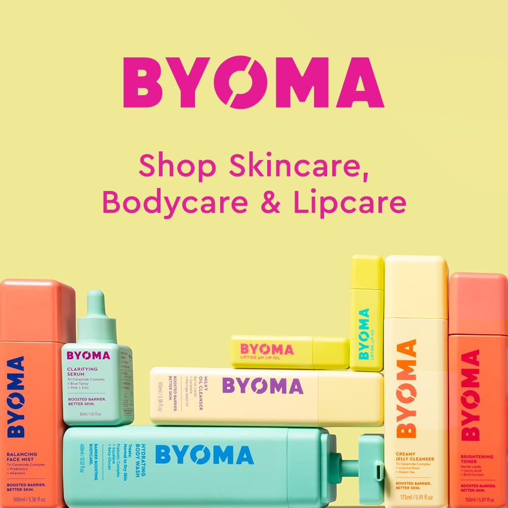BYOMA So Bright Set packaging unboxed to reveal compact travel-friendly jars.