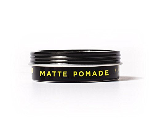 BYRD Matte Pomade scoop a dime-sized amount for versatile shaping