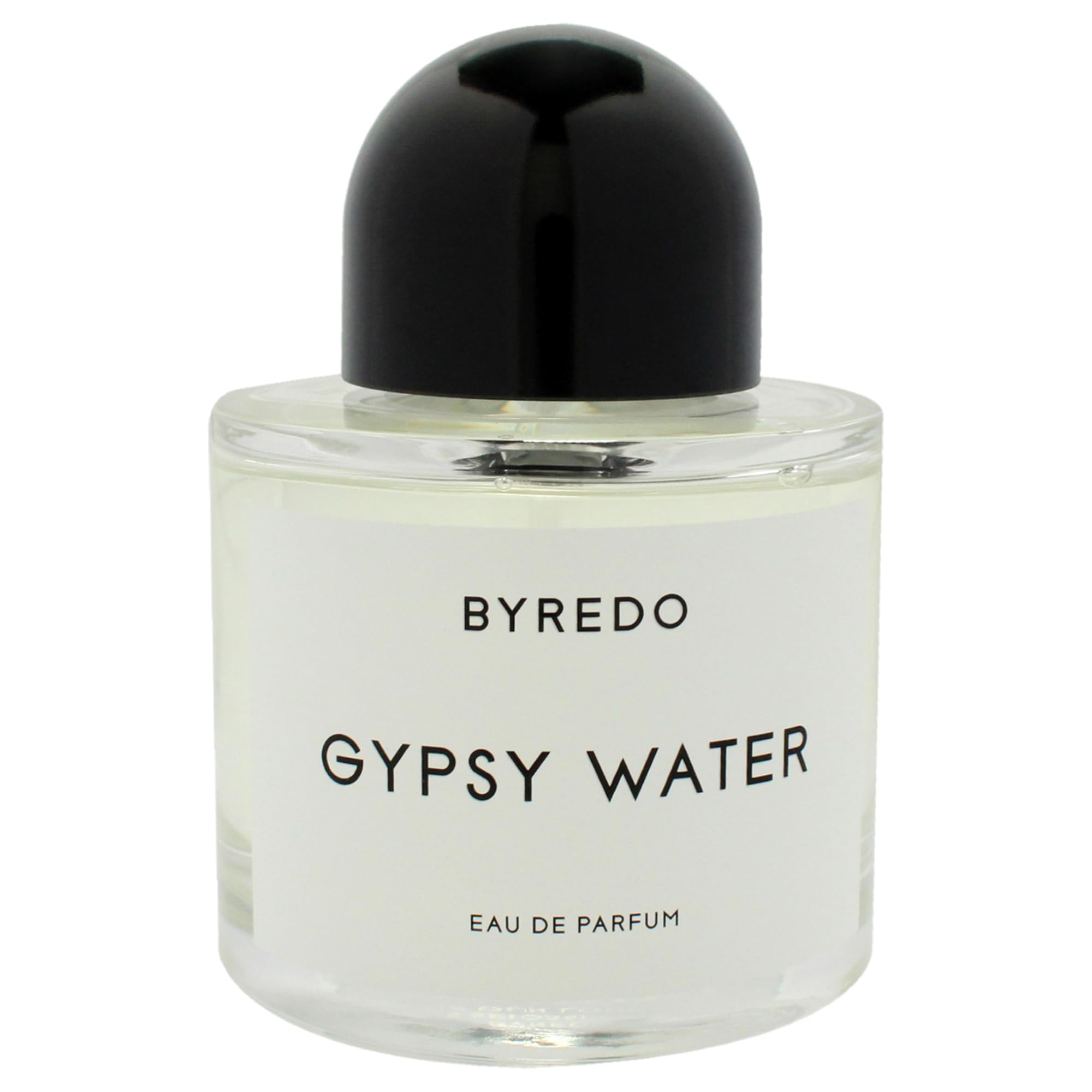 Byredo Gypsy Water edp bottle cap closeup shows premium packaging.