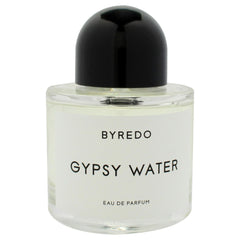 Byredo Gypsy Water edp bottle cap closeup shows premium packaging.