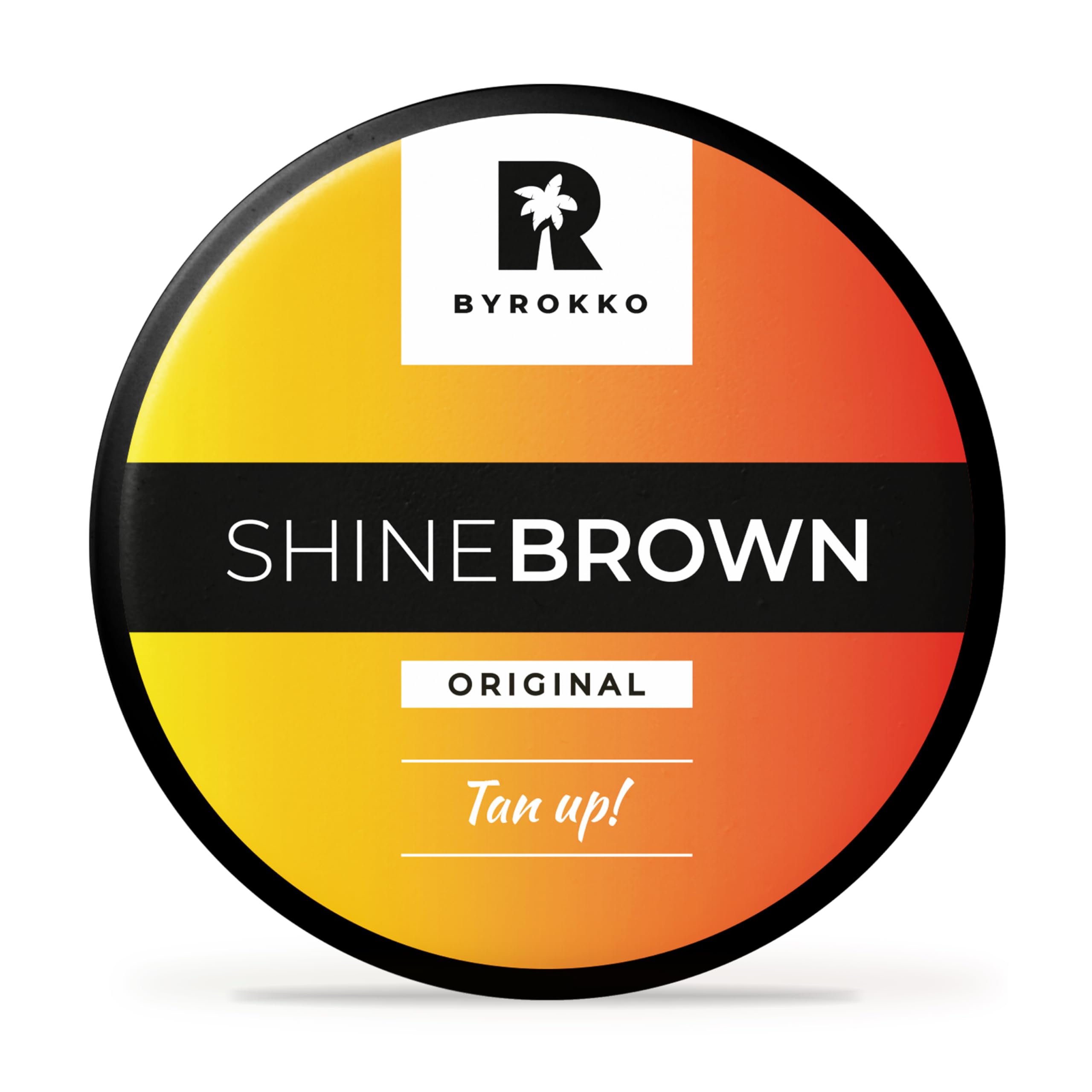 BYROKKO Shine Brown accelerator cream bottle for easy tanning prep and bronzing